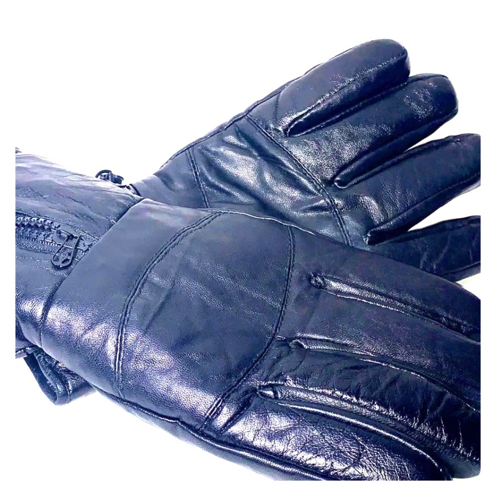 100% Leather Winter Gloves